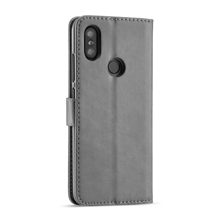 LC.IMEEKE For Xiaomi Mi 6X Calf Texture Horizontal Flip Leather Case, with Holder & Card Slots & Wallet