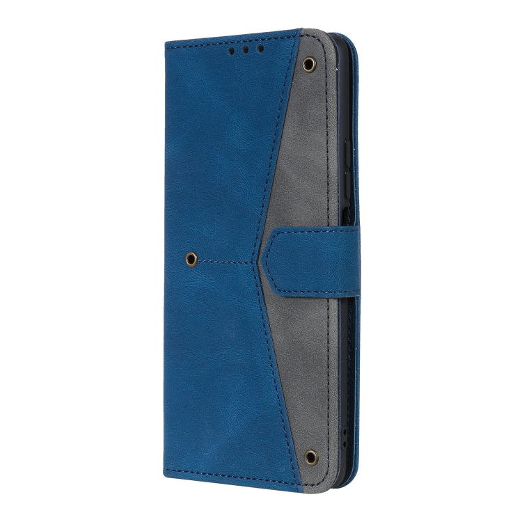 For Xiaomi Mi 11T Stitching Calf Texture Horizontal Flip Leather Case with Holder & Card Slots & Wallet