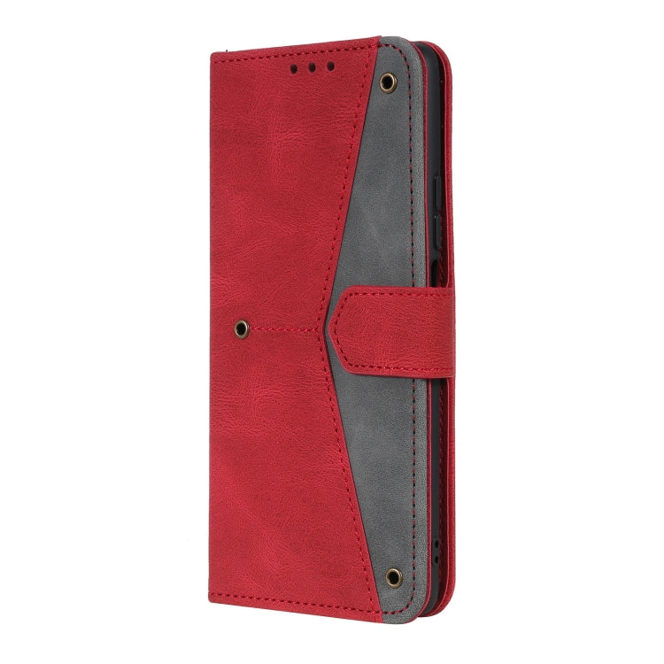 For Xiaomi Mi 11T Stitching Calf Texture Horizontal Flip Leather Case with Holder & Card Slots & Wallet