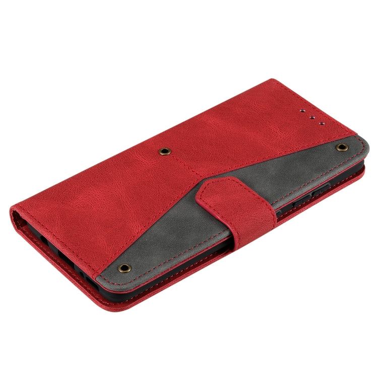 For Xiaomi Mi 11T Stitching Calf Texture Horizontal Flip Leather Case with Holder & Card Slots & Wallet