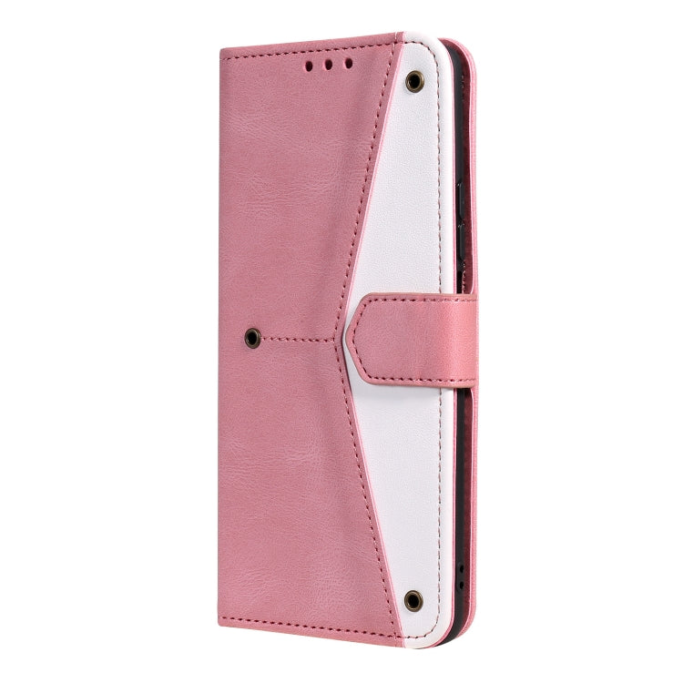 For Xiaomi Mi 11T Stitching Calf Texture Horizontal Flip Leather Case with Holder & Card Slots & Wallet