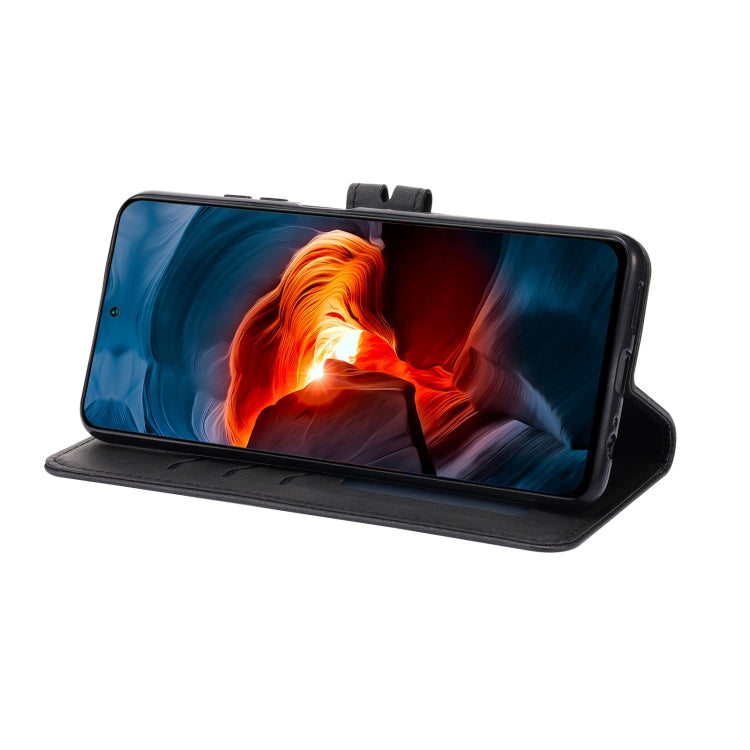 For Xiaomi Redmi Note 10 Pro 5G Embossed Happy Cat Pattern Horizontal Flip Leather Case with Holder & Card Slots & Wallet