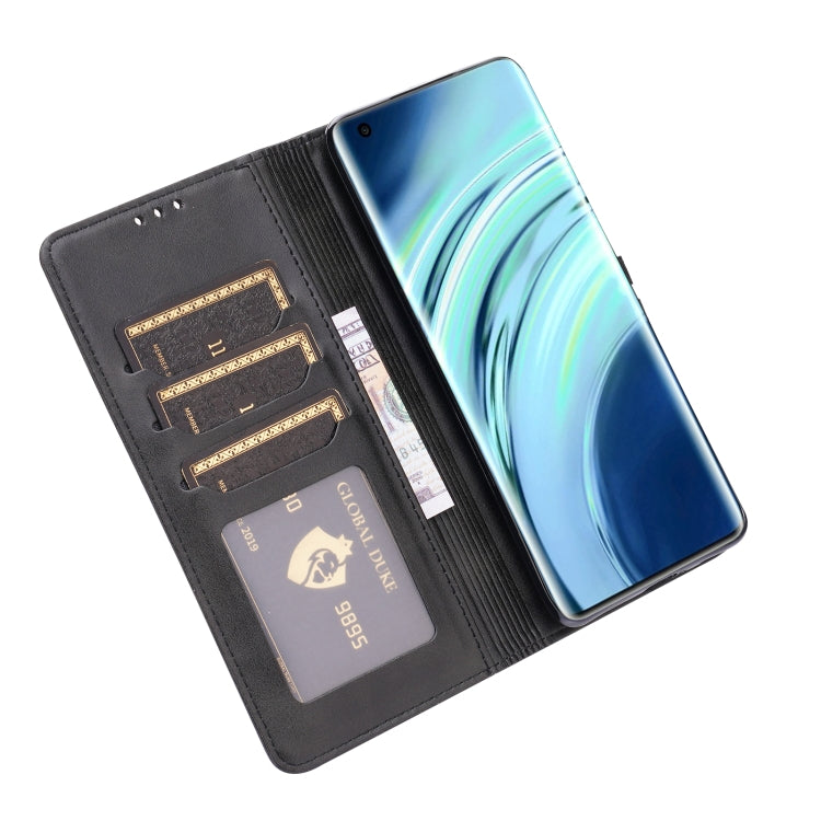 For Xiaomi Mi 11 Embossed Happy Cat Pattern Horizontal Flip Leather Case with Holder & Card Slots & Wallet