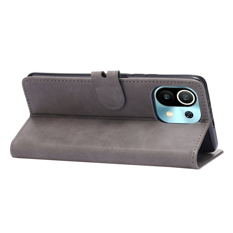 For Xiaomi Mi 11 Embossed Happy Cat Pattern Horizontal Flip Leather Case with Holder & Card Slots & Wallet