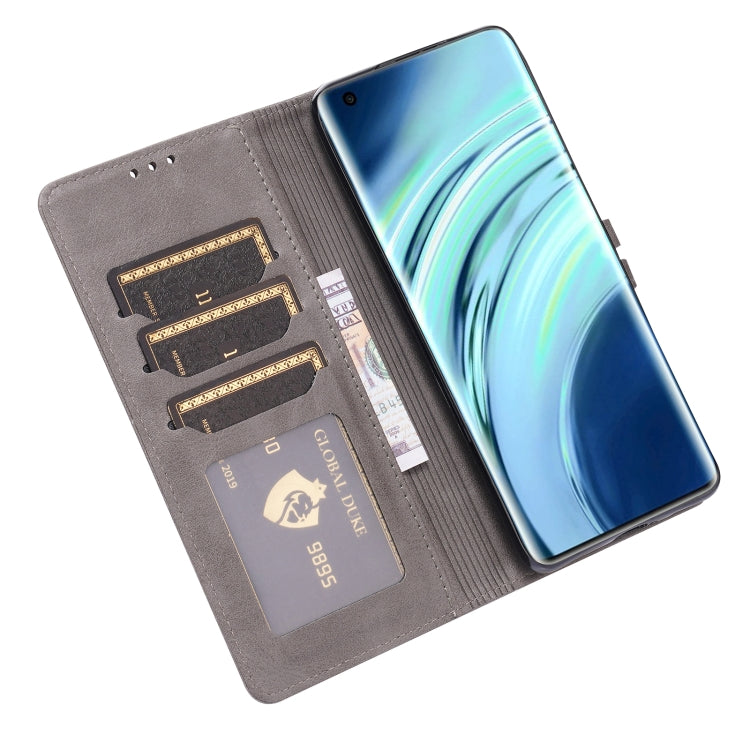 For Xiaomi Mi 11 Embossed Happy Cat Pattern Horizontal Flip Leather Case with Holder & Card Slots & Wallet