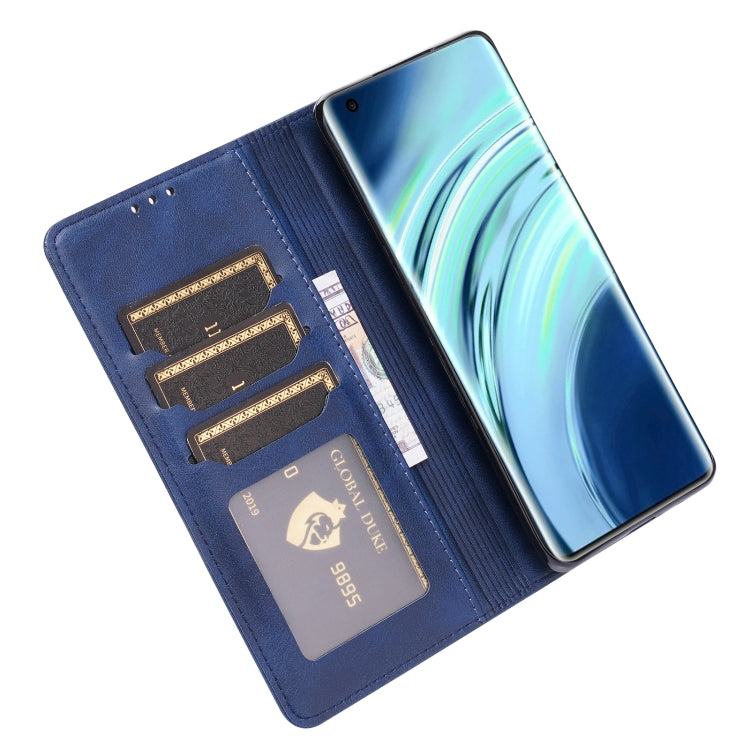 For Xiaomi Mi 11 Embossed Happy Cat Pattern Horizontal Flip Leather Case with Holder & Card Slots & Wallet