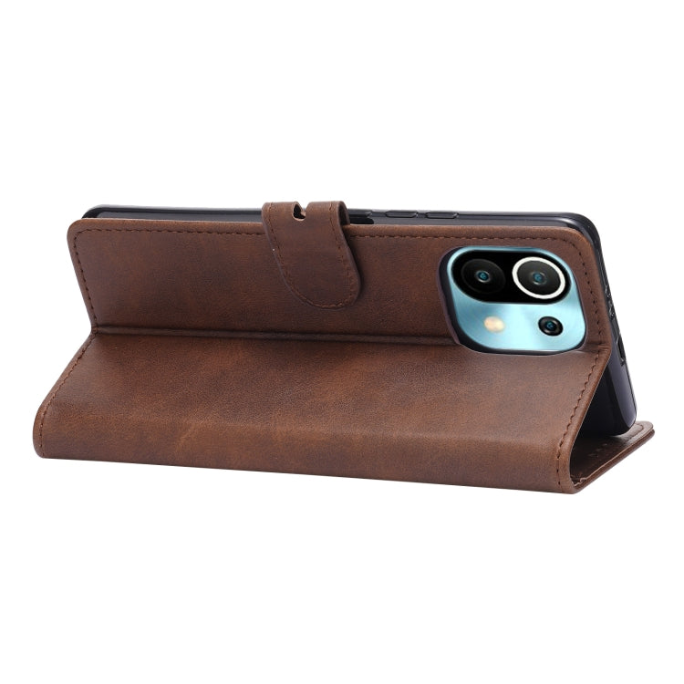 For Xiaomi Mi 11 Embossed Happy Cat Pattern Horizontal Flip Leather Case with Holder & Card Slots & Wallet