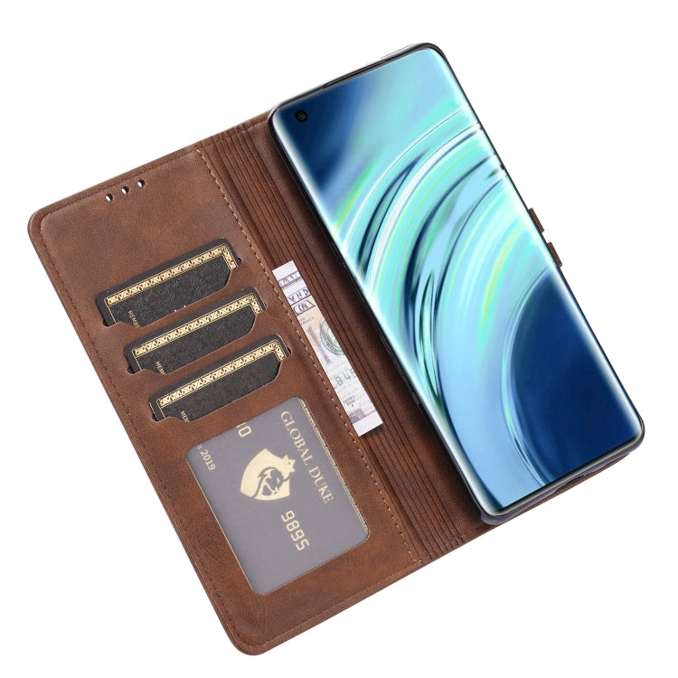 For Xiaomi Mi 11 Embossed Happy Cat Pattern Horizontal Flip Leather Case with Holder & Card Slots & Wallet