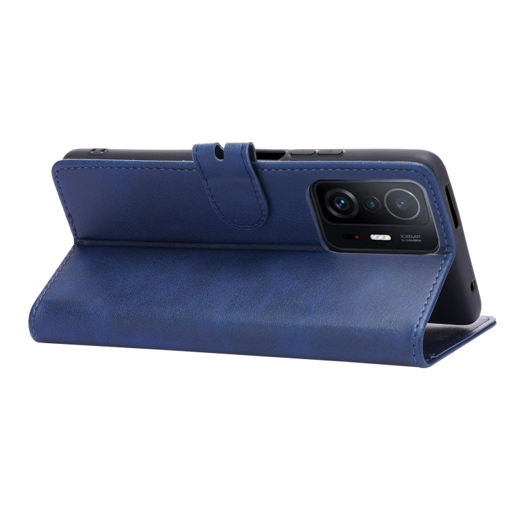 For Xiaomi Mi 11T Embossed Happy Cat Pattern Horizontal Flip Leather Case with Holder & Card Slots & Wallet