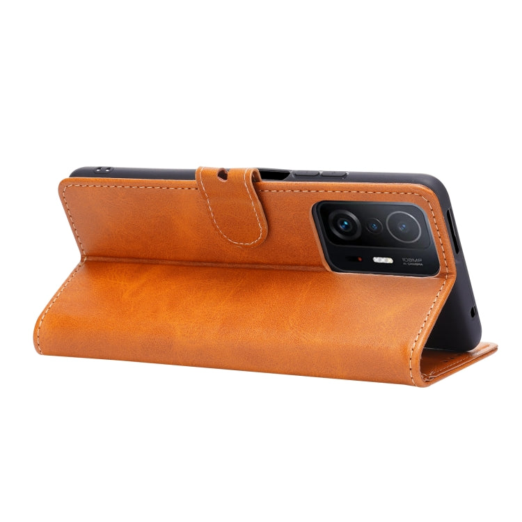 For Xiaomi Mi 11T Embossed Happy Cat Pattern Horizontal Flip Leather Case with Holder & Card Slots & Wallet