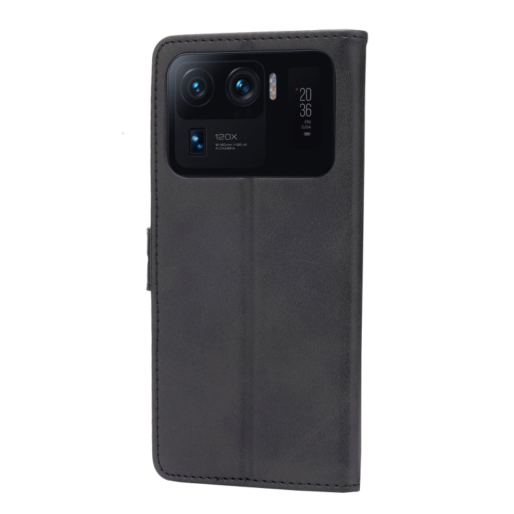 For Xiaomi Mi 11 Ultra Embossed Happy Cat Pattern Horizontal Flip Leather Case with Holder & Card Slots & Wallet