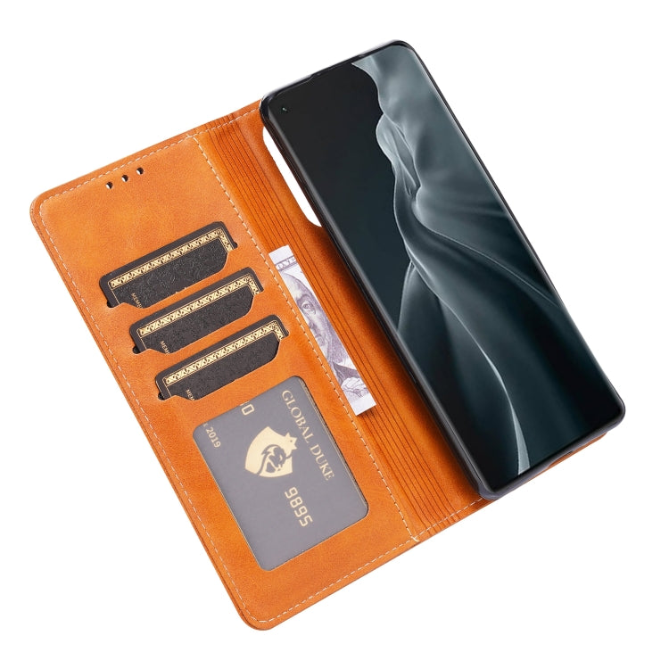 For Xiaomi Mi 11 Ultra Embossed Happy Cat Pattern Horizontal Flip Leather Case with Holder & Card Slots & Wallet