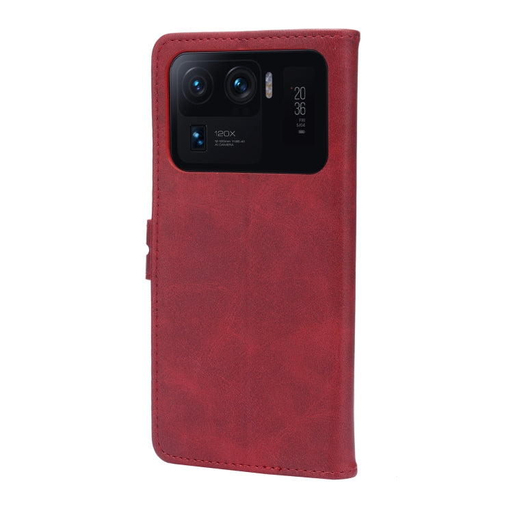 For Xiaomi Mi 11 Ultra Embossed Happy Cat Pattern Horizontal Flip Leather Case with Holder & Card Slots & Wallet