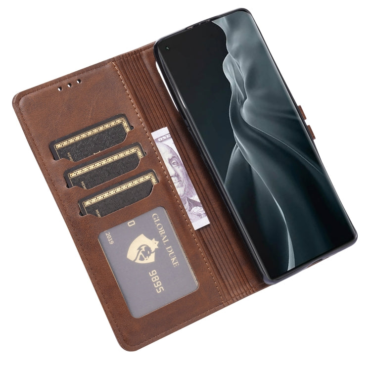 For Xiaomi Mi 11 Ultra Embossed Happy Cat Pattern Horizontal Flip Leather Case with Holder & Card Slots & Wallet