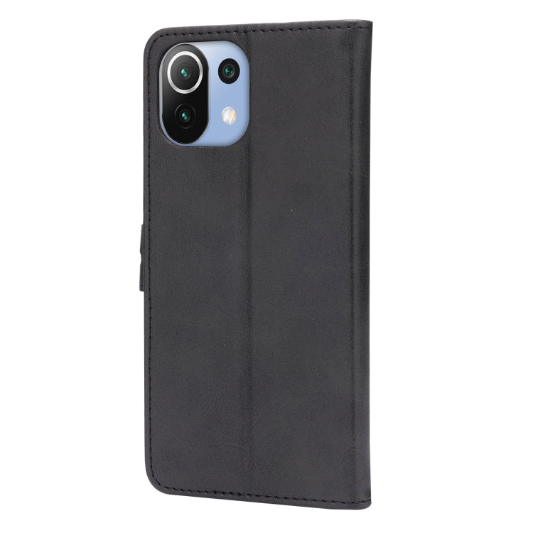 For Xiaomi Mi 11 Lite Embossed Happy Cat Pattern Horizontal Flip Leather Case with Holder & Card Slots & Wallet