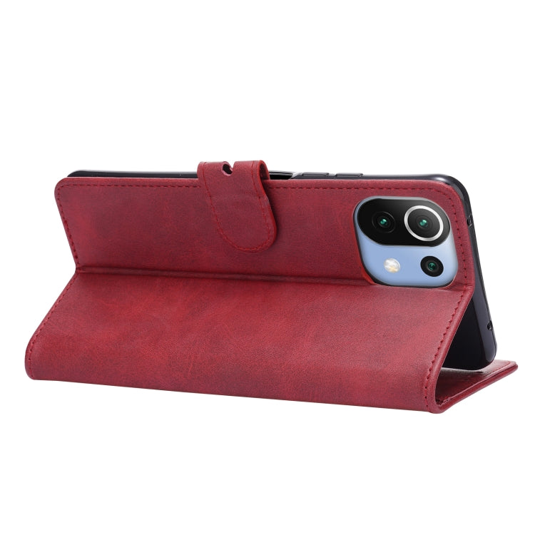 For Xiaomi Mi 11 Lite Embossed Happy Cat Pattern Horizontal Flip Leather Case with Holder & Card Slots & Wallet