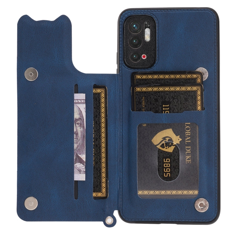 For Xiaomi Redmi Note 10 5G Mandala Embossed PU + TPU Magnetic Case with Card Slots & Holder & Lanyard