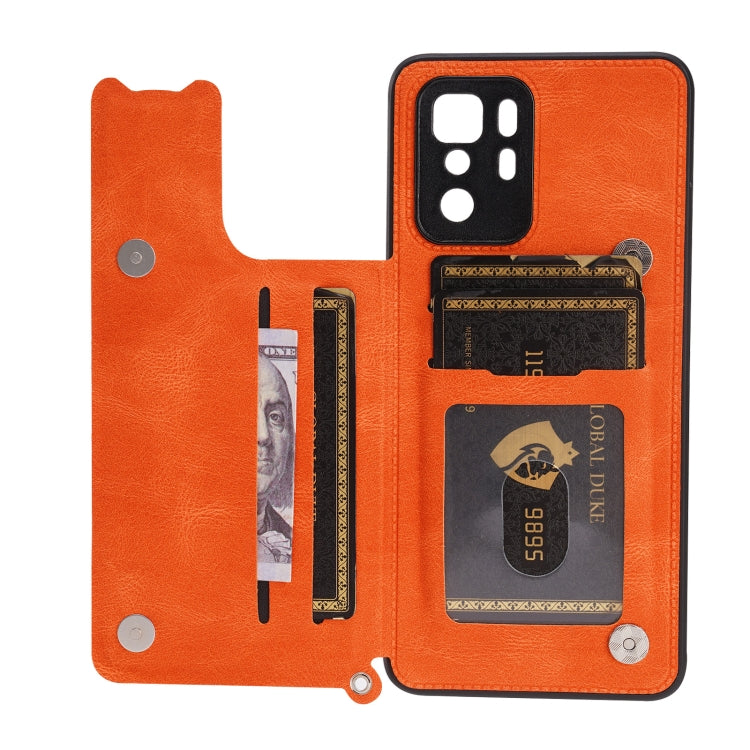 For Xiaomi Redmi Note 10 Pro (China) Mandala Embossed PU + TPU Magnetic Case with Card Slots & Holder & Lanyard