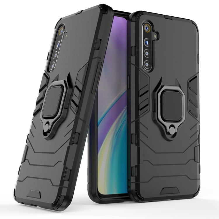 For OPPO Realme XT & K5 Shockproof PC + TPU Protective Case with Magnetic Ring Holder