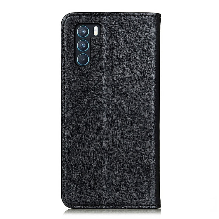 For OPPO K9 Pro Magnetic Crazy Horse Texture Horizontal Flip Leather Case with Holder & Card Slots & Wallet