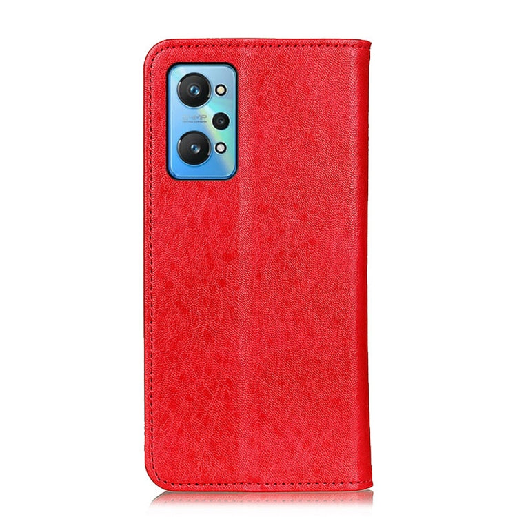 For OPPO Realme GT Neo2 Magnetic Crazy Horse Texture Horizontal Flip Leather Case with Holder & Card Slots & Wallet