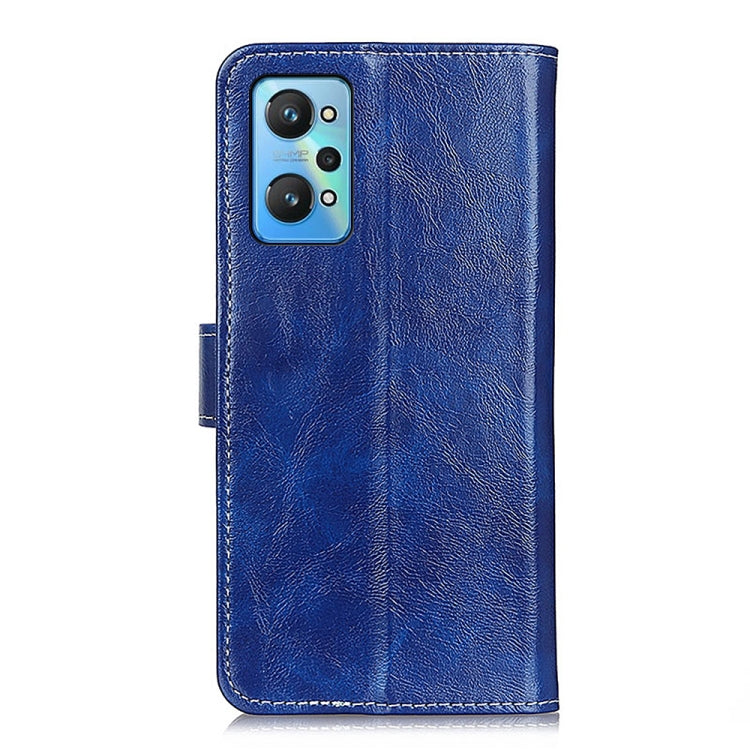 For OPPO Realme GT Neo2 Retro Crazy Horse Texture Horizontal Flip Leather Case with Holder & Card Slots & Photo Frame & Wallet