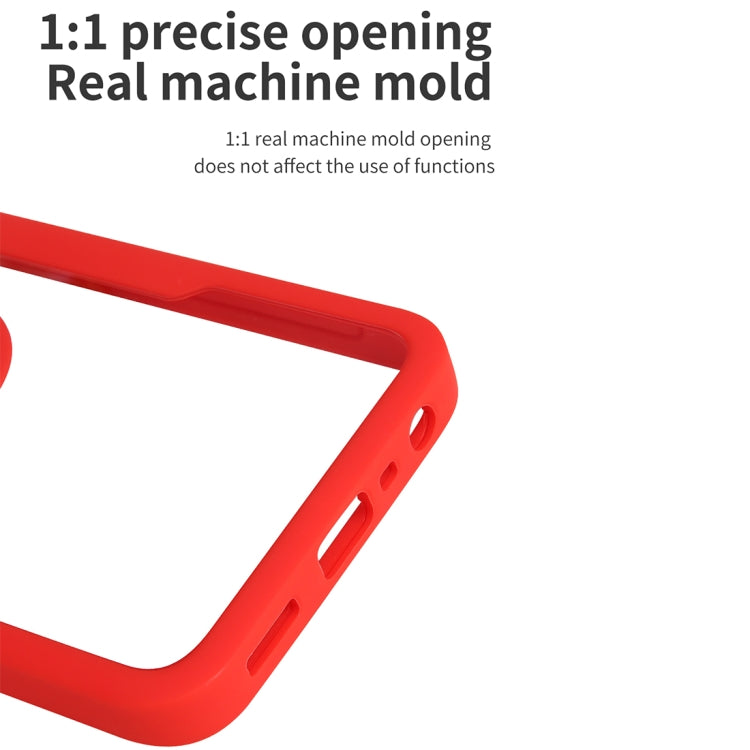 For OPPO A93 360 All-inclusive Dual-sided Magnetic Case with Ring Holder