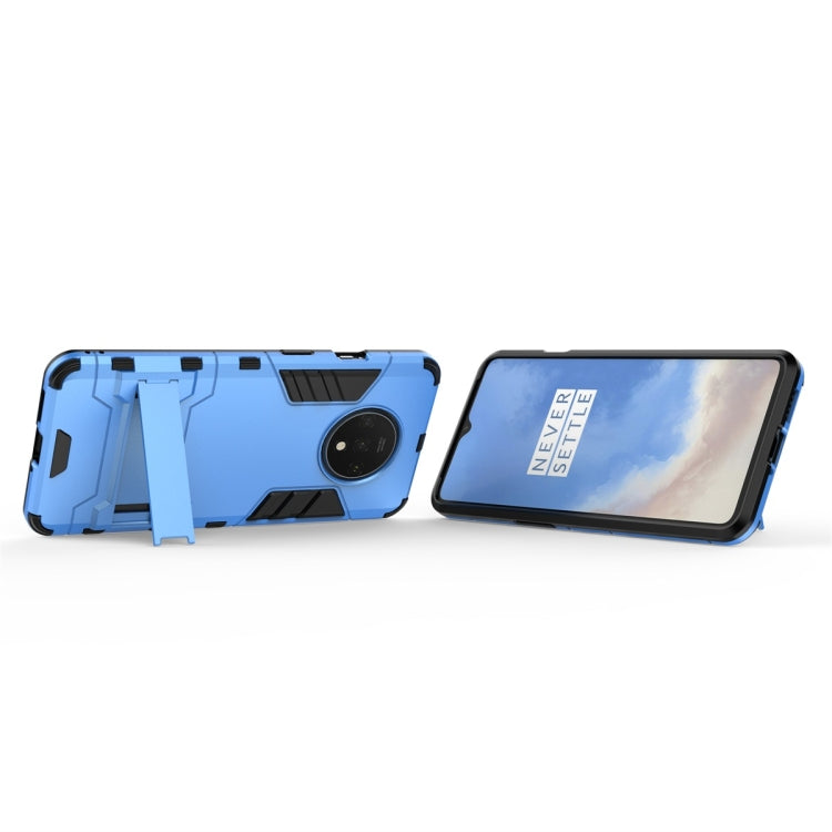 For OnePlus 7T Shockproof PC + TPU Protective Case with Holder