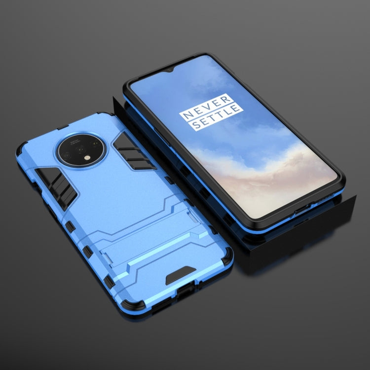 For OnePlus 7T Shockproof PC + TPU Protective Case with Holder