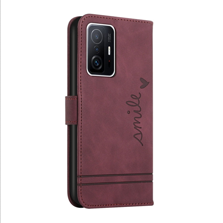 For Xiaomi Mi 11T Pro Retro Skin Feel Horizontal Flip Soft TPU + PU Leather Case