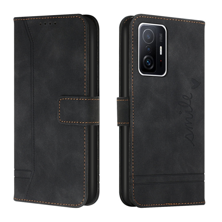 For Xiaomi Mi 11T Pro Retro Skin Feel Horizontal Flip Soft TPU + PU Leather Case