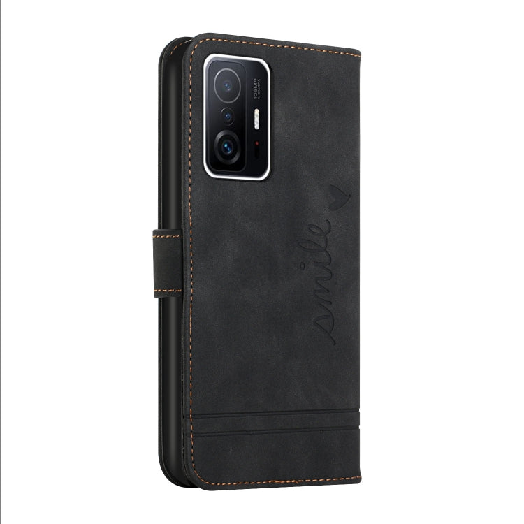 For Xiaomi Mi 11T Pro Retro Skin Feel Horizontal Flip Soft TPU + PU Leather Case