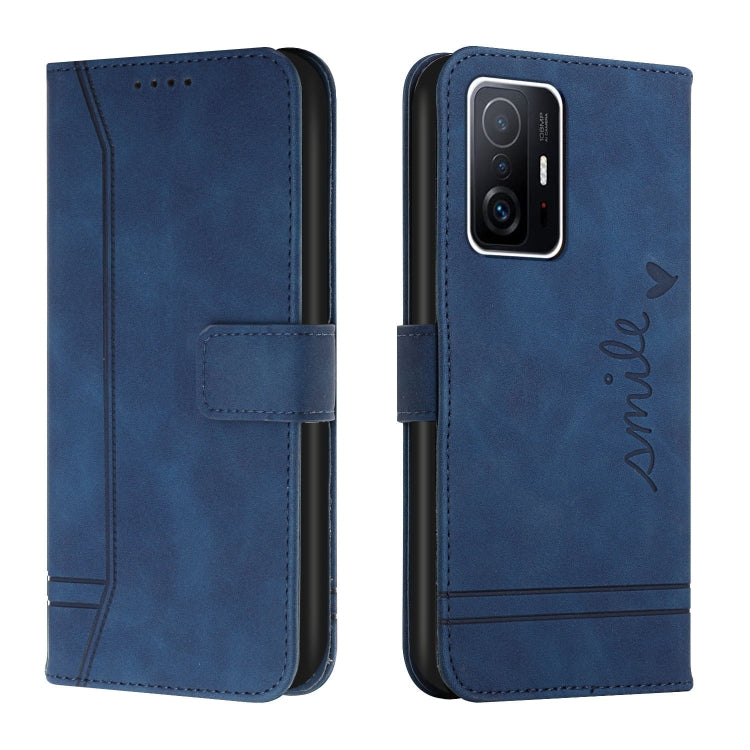 For Xiaomi Mi 11T Pro Retro Skin Feel Horizontal Flip Soft TPU + PU Leather Case