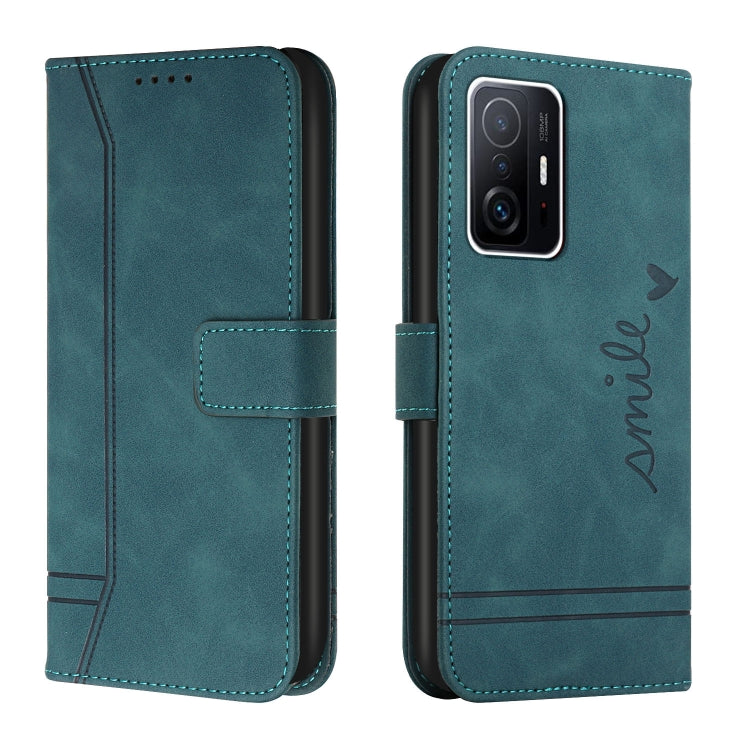 For Xiaomi Mi 11T Pro Retro Skin Feel Horizontal Flip Soft TPU + PU Leather Case
