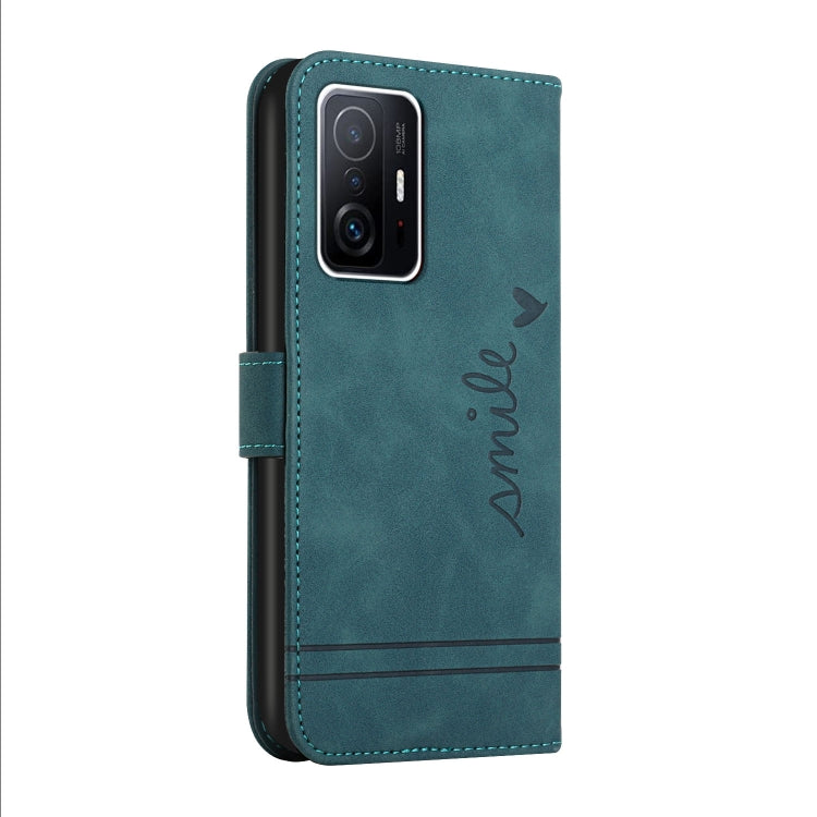 For Xiaomi Mi 11T Pro Retro Skin Feel Horizontal Flip Soft TPU + PU Leather Case