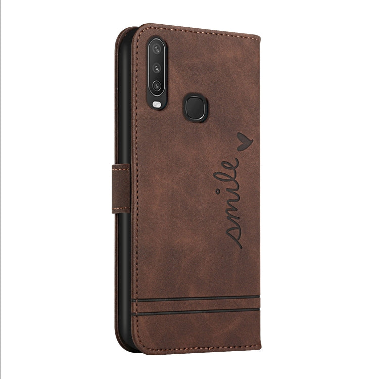 For vivo Y12 / Y15 / Y17 / Y11 Retro Skin Feel Horizontal Flip Soft TPU + PU Leather Case