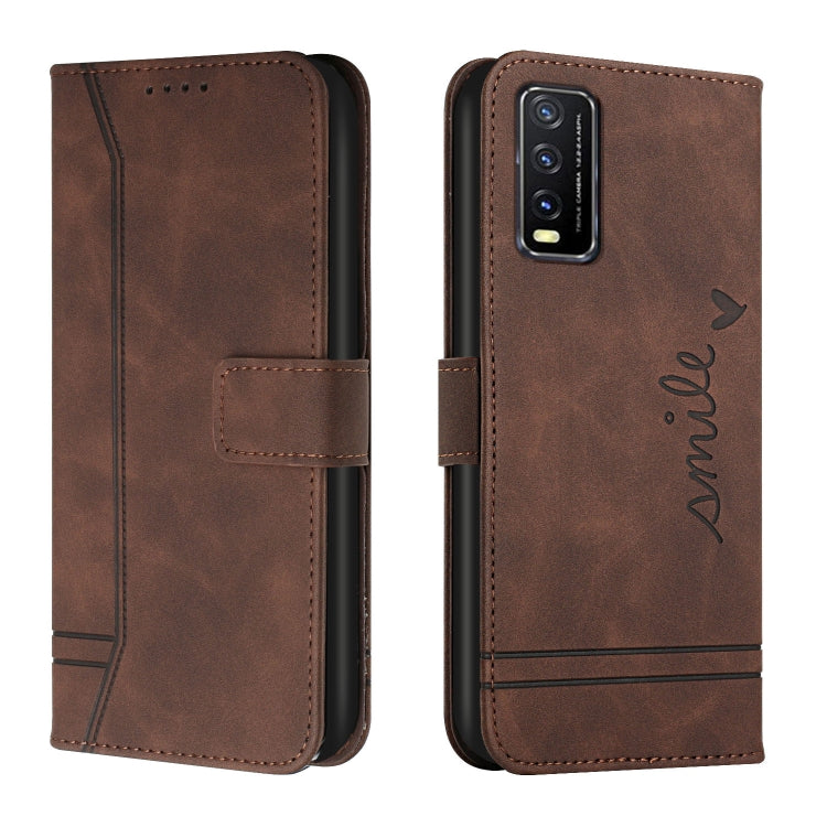 For vivo Y20 / Y20i / Y20s / Y12s Retro Skin Feel Horizontal Flip Soft TPU + PU Leather Case