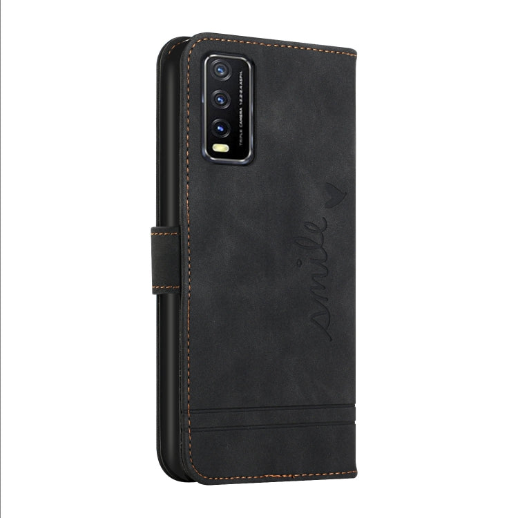 For vivo Y20 / Y20i / Y20s / Y12s Retro Skin Feel Horizontal Flip Soft TPU + PU Leather Case