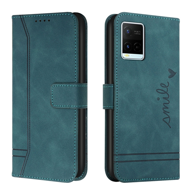 For vivo Y21 Retro Skin Feel Horizontal Flip Soft TPU + PU Leather Case