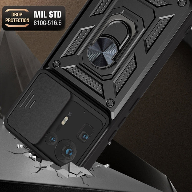 For Xiaomi Mix 4 Sliding Camera Cover Design TPU+PC Protective Case