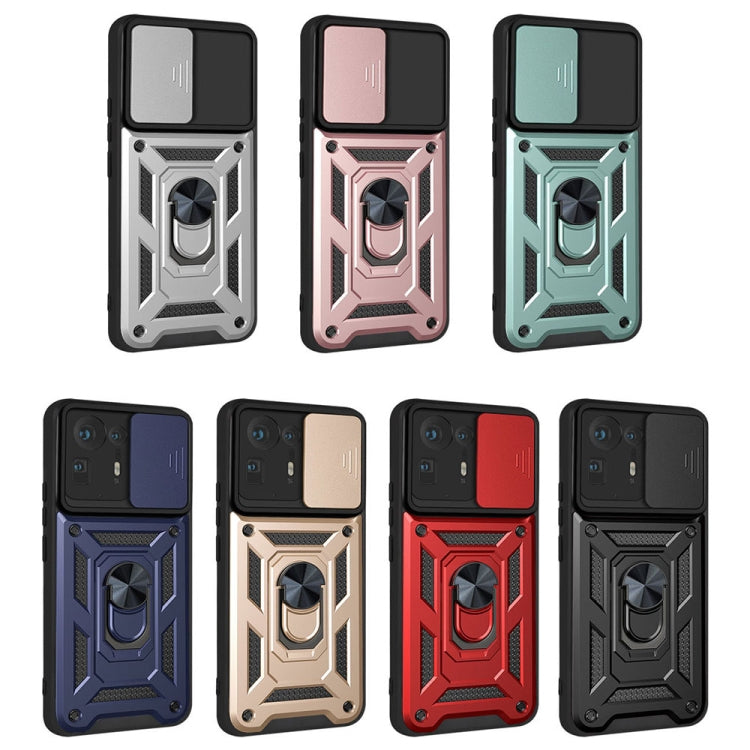 For Xiaomi Mix 4 Sliding Camera Cover Design TPU+PC Protective Case