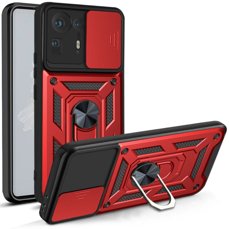 For Xiaomi Mix 4 Sliding Camera Cover Design TPU+PC Protective Case