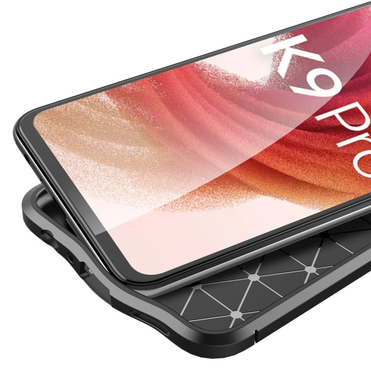 For OPPO K9 Pro Litchi Texture TPU Shockproof Case