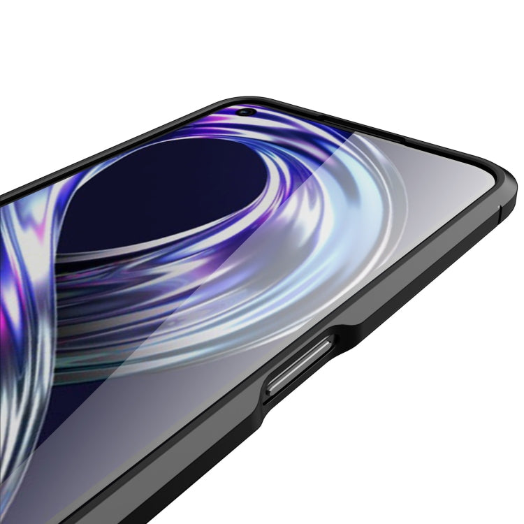 For OPPO Realme 8i Litchi Texture TPU Shockproof Case