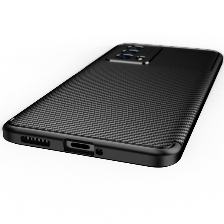 For vivo iQOO Z5 Carbon Fiber Texture Shockproof TPU Case