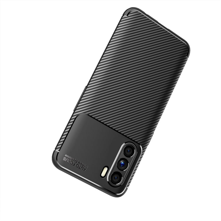 For OPPO K9 Pro Carbon Fiber Texture Shockproof TPU Case