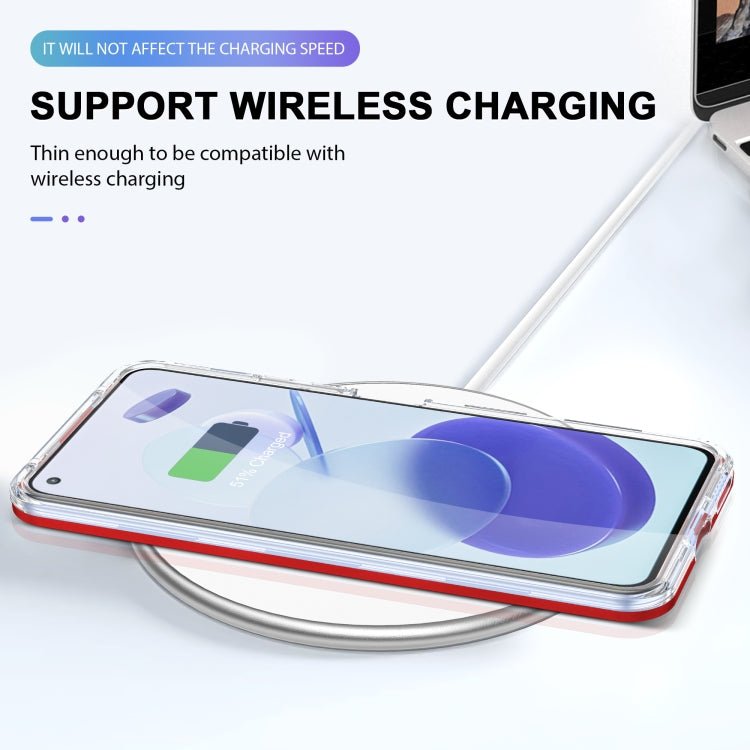 For Xiaomi Mi 11 Lite Bright Series Clear Acrylic + PC + TPU Shockproof Case