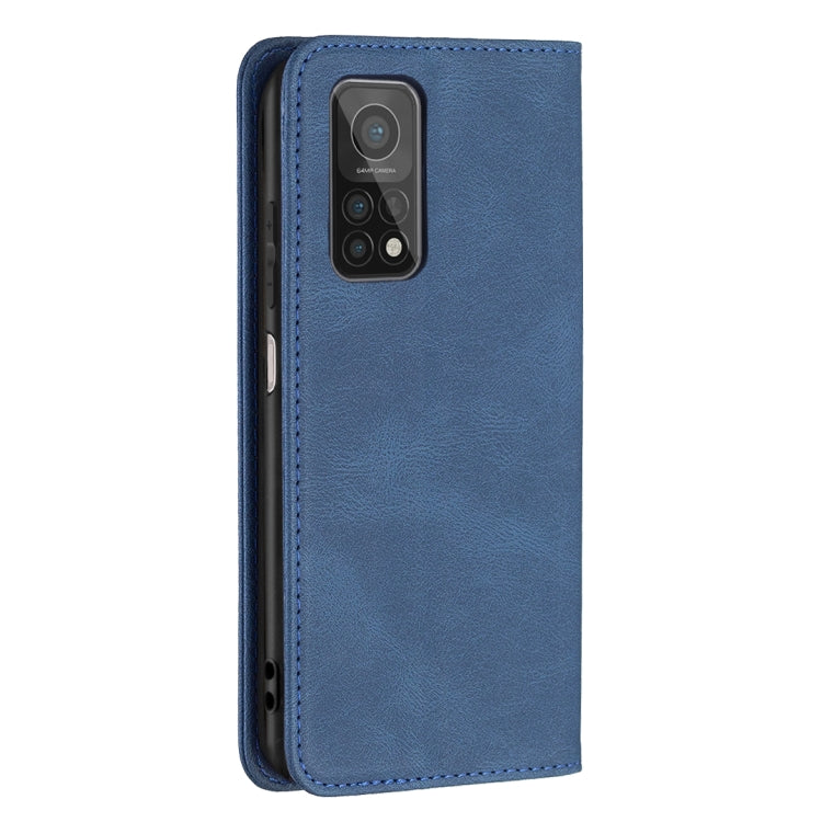 For Xiaomi Mi 10T 5G/10T Pro 5G/Redmi 30S Magnetic RFID Blocking Anti-Theft Leather Case with Holder & Card Slots & Wallet