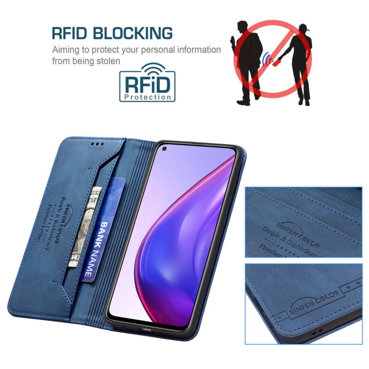 For Xiaomi Mi 10T 5G/10T Pro 5G/Redmi 30S Magnetic RFID Blocking Anti-Theft Leather Case with Holder & Card Slots & Wallet
