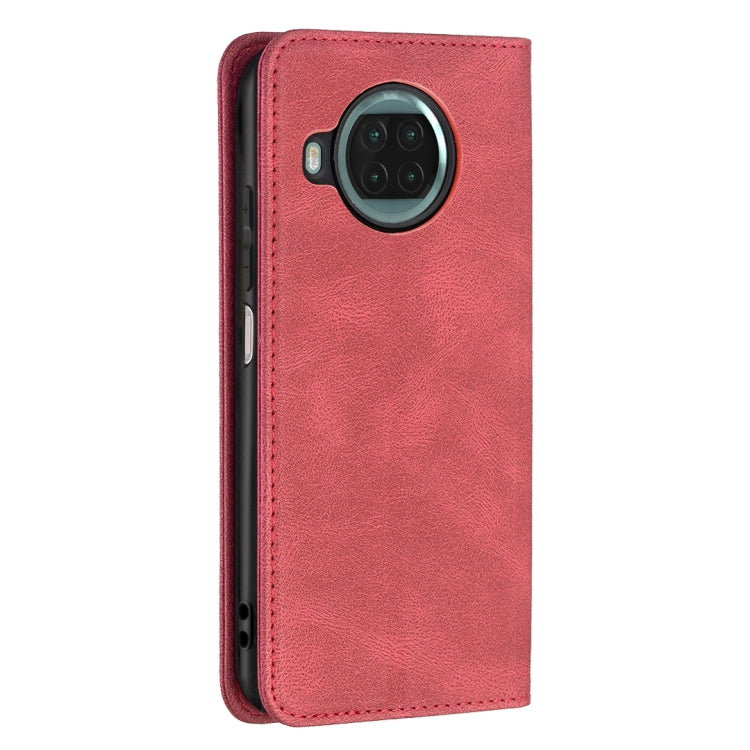 For Xiaomi Mi 10T Lite 5G Magnetic RFID Blocking Anti-Theft Leather Case with Holder & Card Slots & Wallet